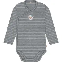 Normani Pijama entero/body 'Kaitaia' beige / gris / blanco