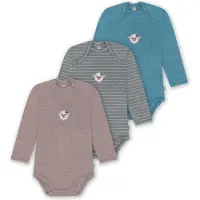 Normani Pijama entero/body 'Auckland' gris / taupe / gris oscuro / petróleo
