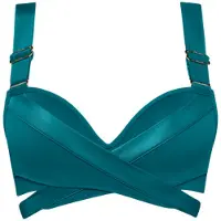 Marlies Dekkers Cache Coeur Quetzal Green Push Up Bikini Top Talla: 75C | Bikinis Outlet | Mujer | Verde