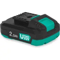 Vonroc Batería 20V – 2.0Ah | con conéxion USB-C bidireccional