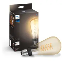 Philips Hue Filamento White Ambiance St72 Edison - Bombilla Inteligente E27
