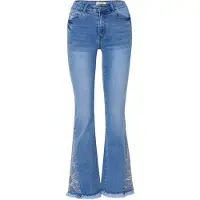 KOROSHI Vaquero kitt / azul denim