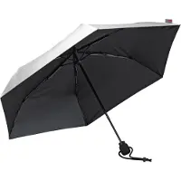 Euroschirm - Light Trek Ultra - Paraguas gris/negro/blanco