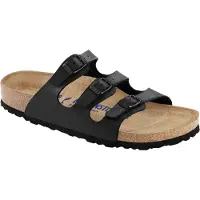 Birkenstock Sandalias Florida Soft Footbed mujer - Negro - 37