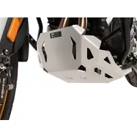 Hepco&Becker Placa protección del motor de aluminio F900GS PLATA