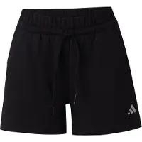 Adidas Pantalón deportivo 'ESSENTIALS SMALL LOGO FEEL COZY' negro / plata