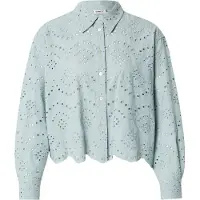 ONLY Blusa 'ONLValais' azul ahumado