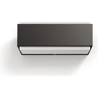 Philips , lámpara de pared Stratosphere, 3,8 W, luz exterior para pared, color antracita, metal, IP44, ideal para terraza y jardín