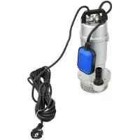 GEKO G81405: Bomba sumergible con interruptor de flotador, color plateado