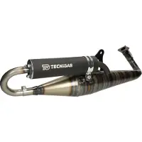 Tecnigas Sistema De Escape Completo Homologado Aprilia Sr/piaggio Typhoon 125-180cc Big Rs Ii
