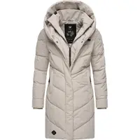 Ragwear Abrigo de invierno 'Natalka' taupe / negro