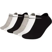 Nike Calcetines deportivos beige moteado / negro / blanco