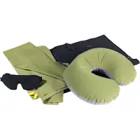 Cocoon - Travelset Ultralight - Cojín size 19 x 18 x 8 cm, oliva
