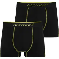 Normani Calzoncillo boxer ' Stanley ' amarillo / negro