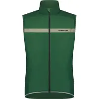 Shimano - Evolve Wind Vest Insulated - Chaleco de ciclismo size XL, verde/oliva