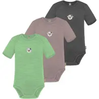 Normani Pijama entero/body 'Tauranga' beige / antracita / verde
