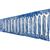 TRIZERATOP Juego de llaves de tubo de 6 a 22 mm con estuche, 12 piezas
