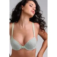 Marlies Dekkers Lucky Clover Green Clover Gold Push Up Bra Talla: 85B | Brasieres Outlet | Mujer | Verde