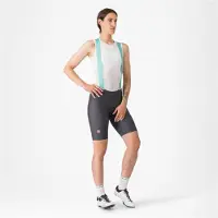 Castelli - Women's Prima 2 DT Bibshort - Pantalones de ciclismo size L, blanco