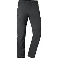 Schöffel - Pants Koper1 Zip Off - Pantalones de trekking size 94 - Long, gris/negro