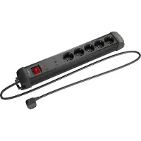 Lanberg Regleta De Enchufes Con 5 Tomas E Interruptor 5 M