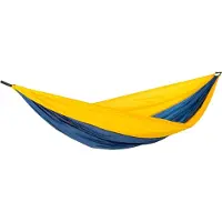 Amazonas - Leichthängematte Adventure XXL Nemo - Hamaca size 3,2 x 2,3 m, naranja/azul