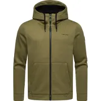Ragwear Sudadera con cremallera 'Fabian' oliva