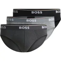BOSS Braga gris / gris oscuro / negro / blanco