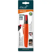 Pica-Marker Rotulador permanente VISOR, color rojo / SB