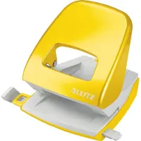 Leitz 5008 NeXXt WOW Perforadora amarilla 2 agujeros (30 hojas)