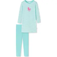 Schiesser Pijama 'Pony World' turquesa / rosa / blanco