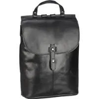 Harold's Aberdeen Bolsos mochila Piel natural 38 cm negro