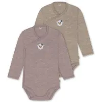 Normani Pijama entero/body 'Kaitaia' taupe / color barro