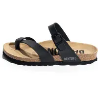 Bayton Sandalias de dedo 'Diane' negro