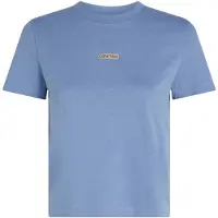 Calvin Klein Placed Institutional Tee English Manor Talla: XXS | Camisetas de Seda Outlet | Mujer