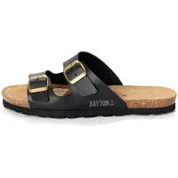 Bayton Zapatos abiertos 'Astrakan' oro / gris / negro
