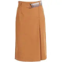 River Woods High Waist Skirt Fancy Belt Brown Talla: 40 | Faldas Midi Outlet | Mujer | Marrón