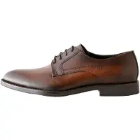 Next Zapatos con cordón marrón