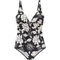 s.Oliver Traje de baño negro / blanco