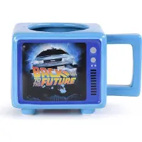 Asmodee Taza Térmica Con Forma De Televisor Retro Regreso Al Futuro
