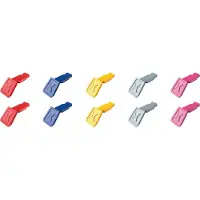 Knipex 00 61 10 C V01: Juego de 10 marcadores para alicates