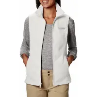 Columbia - Women's Benton Springs Vest - Chaleco de forro polar size L, gris