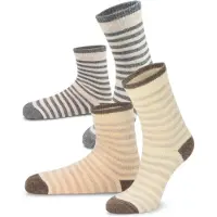 Normani Calcetines beige / marrón / gris