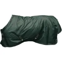 Kentucky Horsewear Manta para caballos Turnout All Weather Pro con forro de imitación piel de conejo, 160 gramos, talla: 155, color: verde oscuro