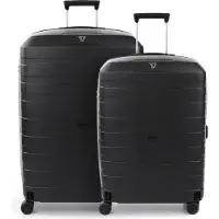 Roncato Box 4.0 4 ruedas Juego de maletas 2 piezas negro