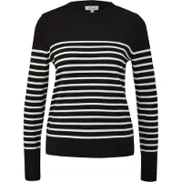s.Oliver Jersey negro / blanco