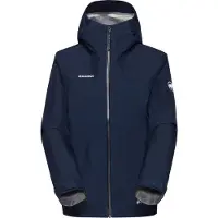 Mammut - Ropa de senderismo mujer - Crater Light HS Hooded Jacket Women Marine para Mujer - Talla L - Azul marino