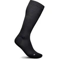 Bauerfeind Sports - Run Ultralight Compression Socks - Calcetines de compresión size 41-43 - Wade M, negro