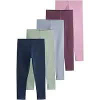 Next Leggings marino / verde pastel / cyclam / rosa