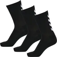 Hummel Calcetines deportivos 'Fundamental' negro / blanco